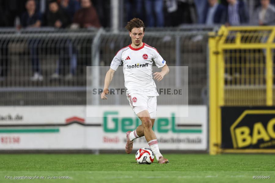sport, Stadion am Schönbusch, SV Viktoria Aschaffenburg, Regionalliga Bayern, Fussball, BFV, Aschaffenburg, 31. Spieltag, 24.04.2026, 1. FC Nürnberg II - Bild-ID: 2555695