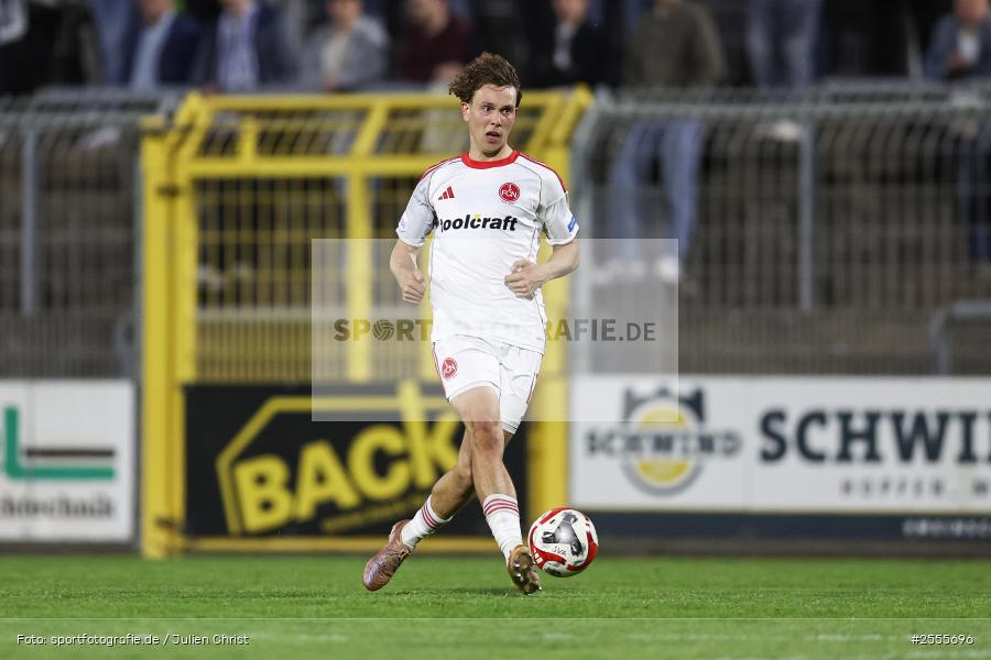 sport, Stadion am Schönbusch, SV Viktoria Aschaffenburg, Regionalliga Bayern, Fussball, BFV, Aschaffenburg, 31. Spieltag, 24.04.2026, 1. FC Nürnberg II - Bild-ID: 2555696