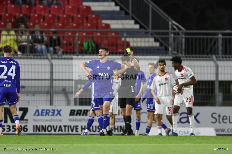 sport, Stadion am Schönbusch, SV Viktoria Aschaffenburg, Regionalliga Bayern, Fussball, BFV, Aschaffenburg, 31. Spieltag, 24.04.2026, 1. FC Nürnberg II - Bild-ID: 2555701