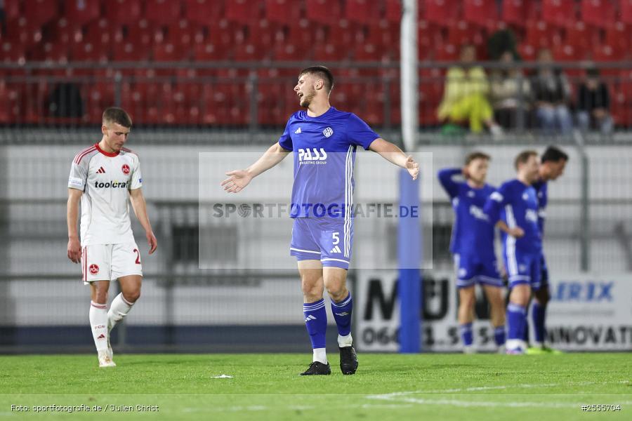 sport, Stadion am Schönbusch, SV Viktoria Aschaffenburg, Regionalliga Bayern, Fussball, BFV, Aschaffenburg, 31. Spieltag, 24.04.2026, 1. FC Nürnberg II - Bild-ID: 2555704