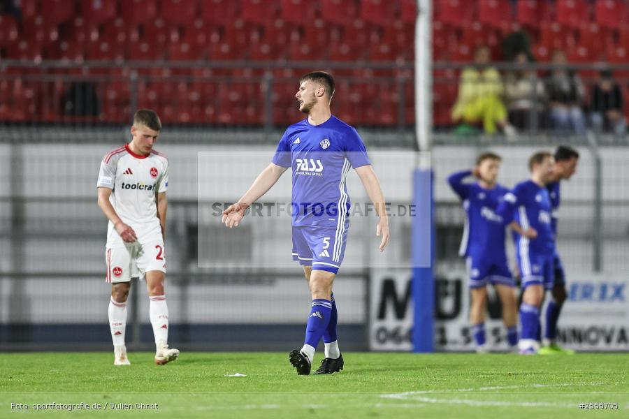 sport, Stadion am Schönbusch, SV Viktoria Aschaffenburg, Regionalliga Bayern, Fussball, BFV, Aschaffenburg, 31. Spieltag, 24.04.2026, 1. FC Nürnberg II - Bild-ID: 2555705