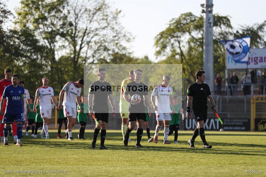 sport, Stadion am Schönbusch, SV Viktoria Aschaffenburg, Regionalliga Bayern, Fussball, BFV, Aschaffenburg, 31. Spieltag, 24.04.2026, 1. FC Nürnberg II - Bild-ID: 2555714