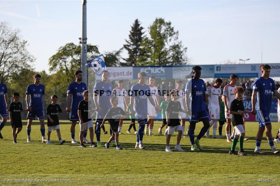 sport, Stadion am Schönbusch, SV Viktoria Aschaffenburg, Regionalliga Bayern, Fussball, BFV, Aschaffenburg, 31. Spieltag, 24.04.2026, 1. FC Nürnberg II - Bild-ID: 2555716