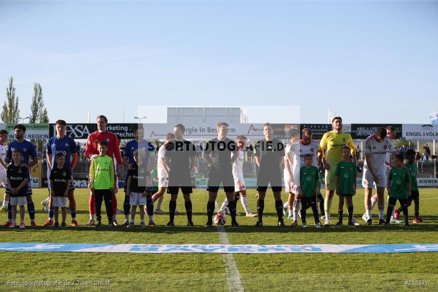 sport, Stadion am Schönbusch, SV Viktoria Aschaffenburg, Regionalliga Bayern, Fussball, BFV, Aschaffenburg, 31. Spieltag, 24.04.2026, 1. FC Nürnberg II - Bild-ID: 2555717
