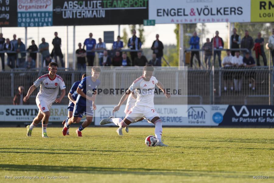 sport, Stadion am Schönbusch, SV Viktoria Aschaffenburg, Regionalliga Bayern, Fussball, BFV, Aschaffenburg, 31. Spieltag, 24.04.2026, 1. FC Nürnberg II - Bild-ID: 2555721