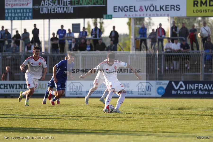 sport, Stadion am Schönbusch, SV Viktoria Aschaffenburg, Regionalliga Bayern, Fussball, BFV, Aschaffenburg, 31. Spieltag, 24.04.2026, 1. FC Nürnberg II - Bild-ID: 2555722