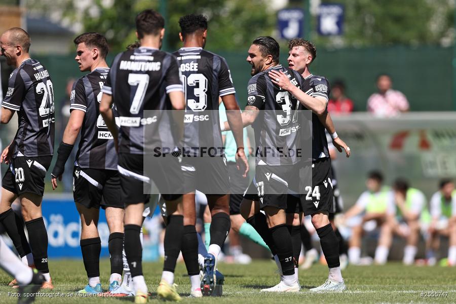 MAIREC-Arena, Alzenau, 25.04.2026, sport, RLS, Fussball, 31. Spieltag, Regionalliga Südwest, SV Sandhausen, FC Bayern Alzenau - Bild-ID: 2555747