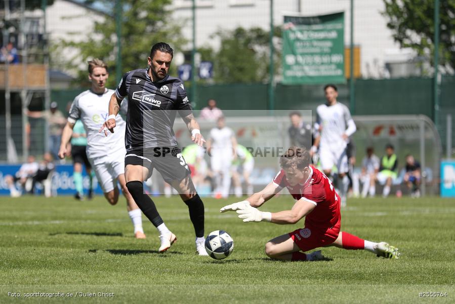 MAIREC-Arena, Alzenau, 25.04.2026, sport, RLS, Fussball, 31. Spieltag, Regionalliga Südwest, SV Sandhausen, FC Bayern Alzenau - Bild-ID: 2555764