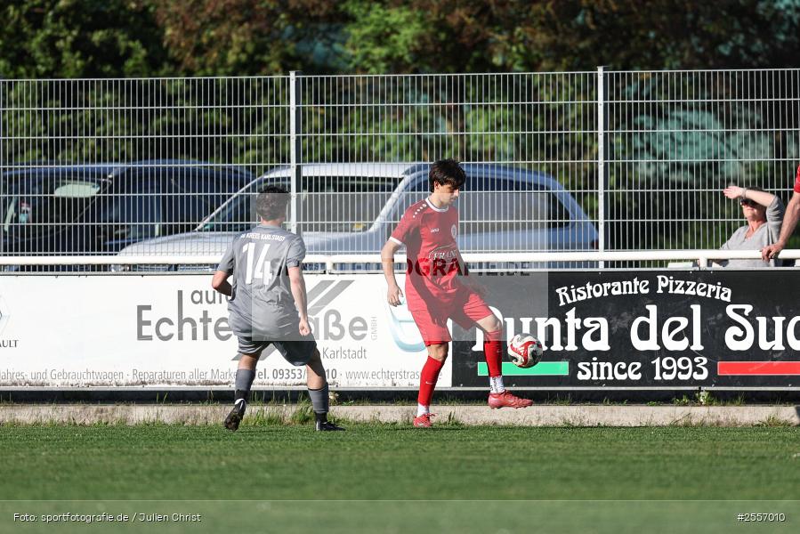 sport, U19, Sportgelände, Kreisliga 2, Karlstadt, Fussball, BFV, 13. Spieltag, 08.05.2026, (SG) TuS Frammersbach, (SG) Kreis Karlstadt - Bild-ID: 2557010