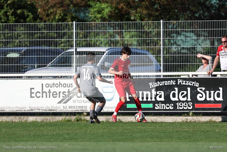 sport, U19, Sportgelände, Kreisliga 2, Karlstadt, Fussball, BFV, 13. Spieltag, 08.05.2026, (SG) TuS Frammersbach, (SG) Kreis Karlstadt - Bild-ID: 2557011
