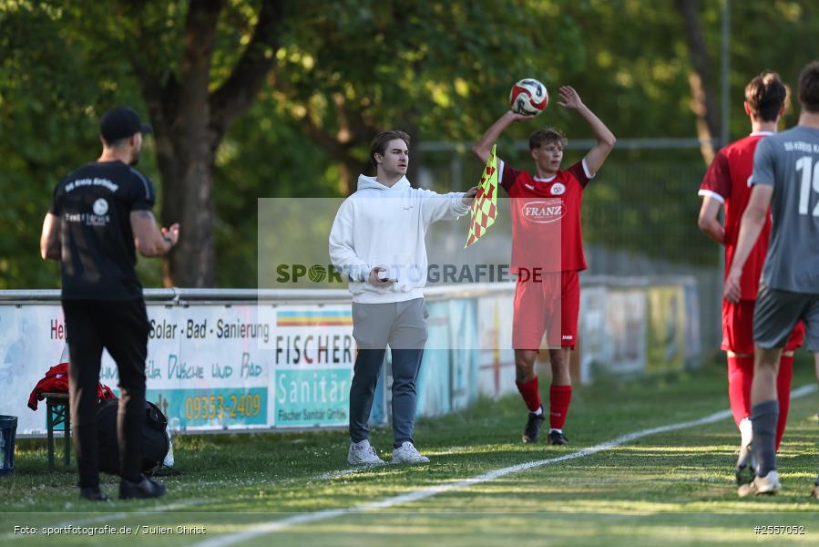 sport, U19, Sportgelände, Kreisliga 2, Karlstadt, Fussball, BFV, 13. Spieltag, 08.05.2026, (SG) TuS Frammersbach, (SG) Kreis Karlstadt - Bild-ID: 2557052