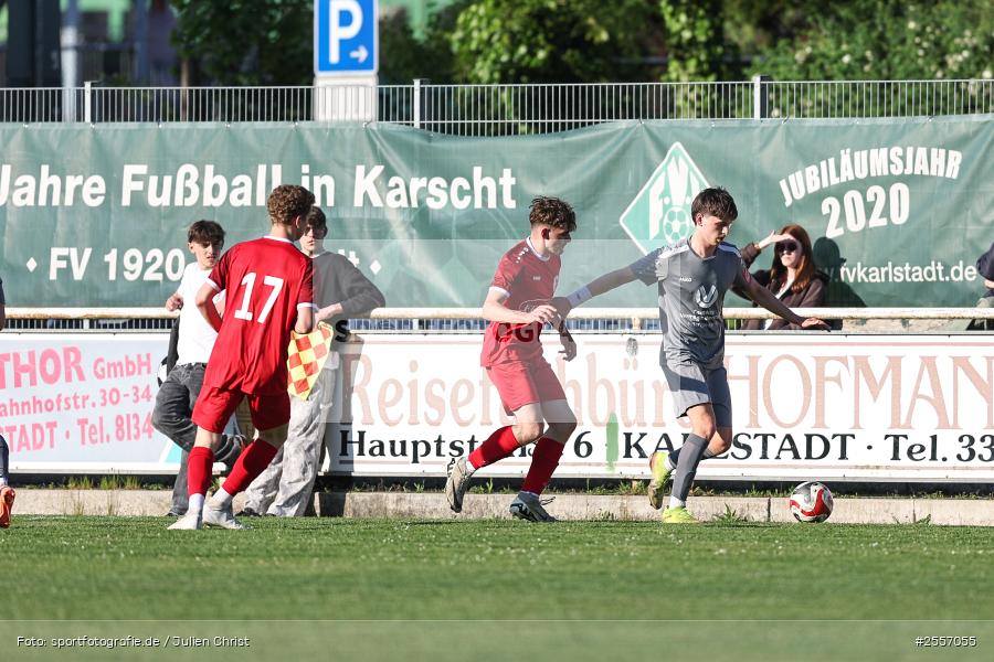 sport, U19, Sportgelände, Kreisliga 2, Karlstadt, Fussball, BFV, 13. Spieltag, 08.05.2026, (SG) TuS Frammersbach, (SG) Kreis Karlstadt - Bild-ID: 2557055