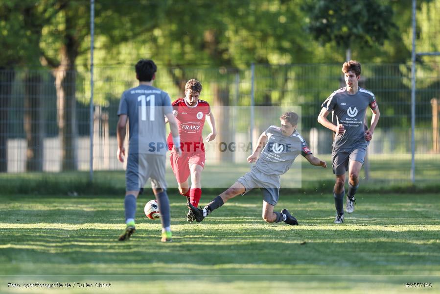 sport, U19, Sportgelände, Kreisliga 2, Karlstadt, Fussball, BFV, 13. Spieltag, 08.05.2026, (SG) TuS Frammersbach, (SG) Kreis Karlstadt - Bild-ID: 2557140