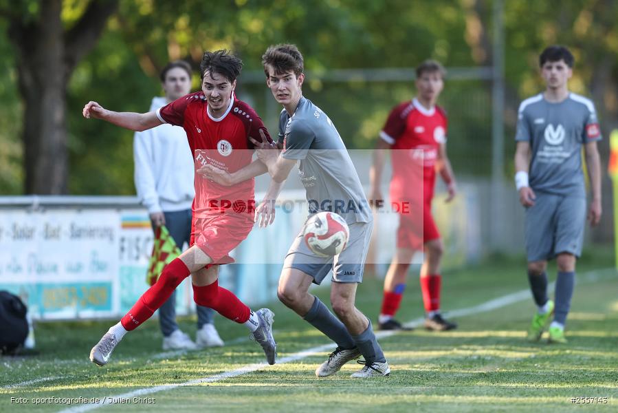 sport, U19, Sportgelände, Kreisliga 2, Karlstadt, Fussball, BFV, 13. Spieltag, 08.05.2026, (SG) TuS Frammersbach, (SG) Kreis Karlstadt - Bild-ID: 2557143