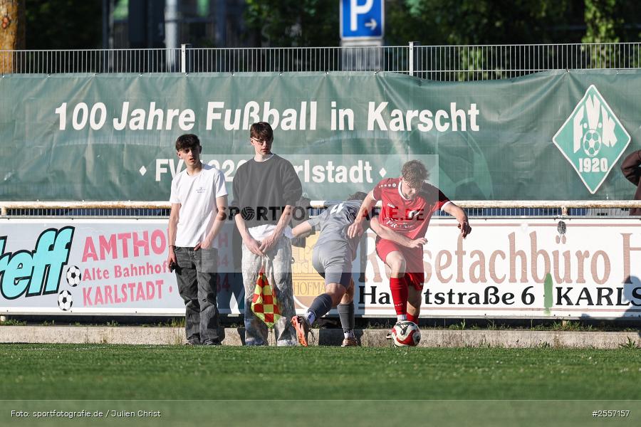 sport, U19, Sportgelände, Kreisliga 2, Karlstadt, Fussball, BFV, 13. Spieltag, 08.05.2026, (SG) TuS Frammersbach, (SG) Kreis Karlstadt - Bild-ID: 2557157