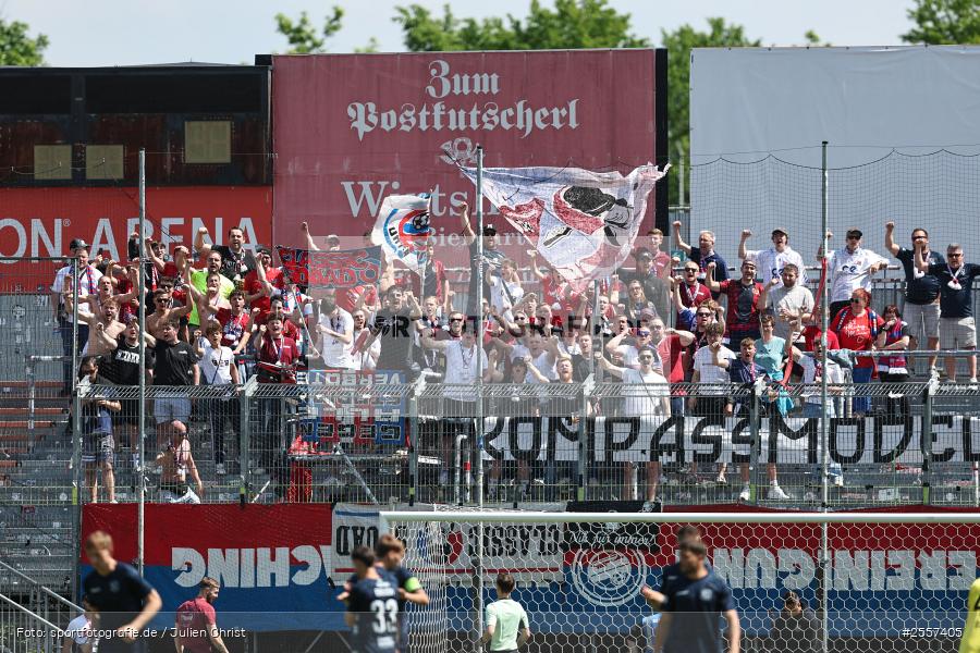 sport, Würzburg, SpVgg Unterhaching, Regionalliga Bayern, Fussball, FC Würzburger Kickers, BFV, AKON Arena, 33. Spieltag, 09.05.2026 - Bild-ID: 2557405