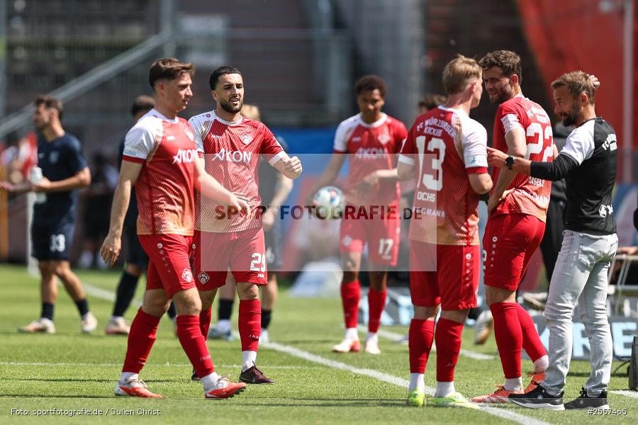 sport, Würzburg, SpVgg Unterhaching, Regionalliga Bayern, Fussball, FC Würzburger Kickers, BFV, AKON Arena, 33. Spieltag, 09.05.2026 - Bild-ID: 2557465