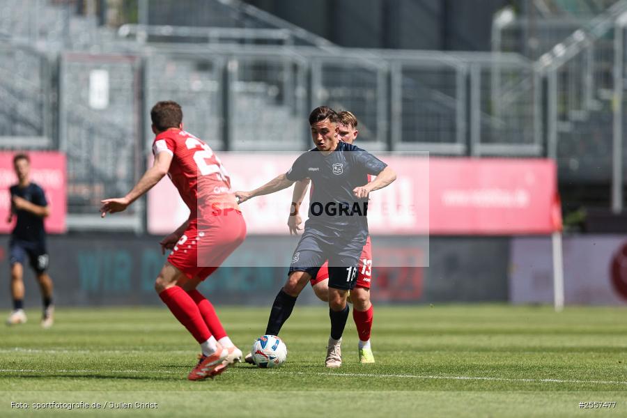 sport, Würzburg, SpVgg Unterhaching, Regionalliga Bayern, Fussball, FC Würzburger Kickers, BFV, AKON Arena, 33. Spieltag, 09.05.2026 - Bild-ID: 2557477