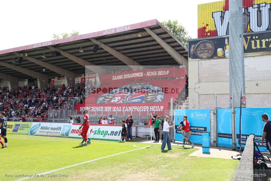 sport, Würzburg, SpVgg Unterhaching, Regionalliga Bayern, Fussball, FC Würzburger Kickers, BFV, AKON Arena, 33. Spieltag, 09.05.2026 - Bild-ID: 2557519