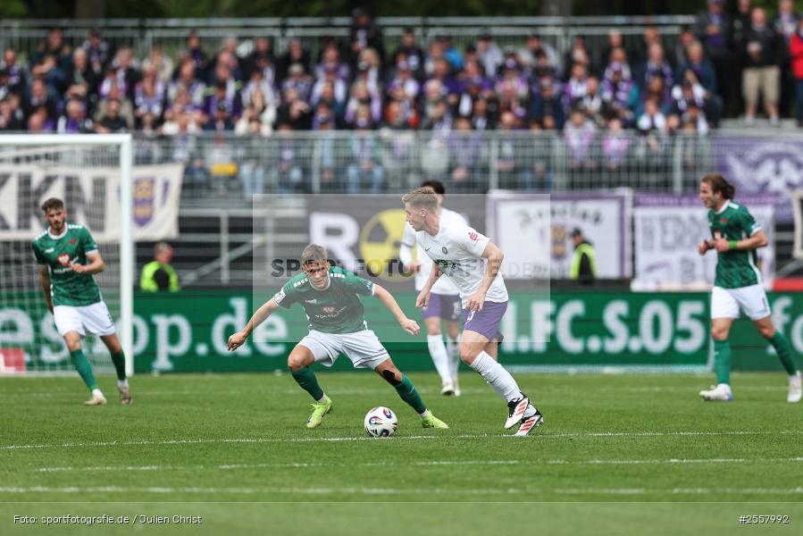 sport, Schweinfurt, Sachs Stadion, Fussball, FC Erzgebirge Aue, DFB, 38. Spieltag, 3. Liga, 16.05.2026, 1. FC Schweinfurt 1905 - Bild-ID: 2557992