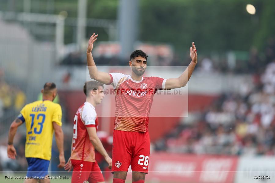 sport, Würzburg, Relegation, Regionalliga Nordost, Regionalliga Bayern, Fussball, FC Würzburger Kickers, DFB, AKON-Arena, 3. Liga, 1. FC LOK Leipzig, 01.06.2026 - Bild-ID: 2561432