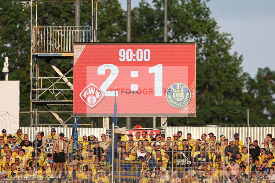 sport, Würzburg, Relegation, Regionalliga Nordost, Regionalliga Bayern, Fussball, FC Würzburger Kickers, DFB, AKON-Arena, 3. Liga, 1. FC LOK Leipzig, 01.06.2026 - Bild-ID: 2561661