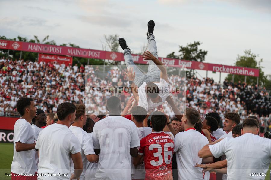 sport, Würzburg, Relegation, Regionalliga Nordost, Regionalliga Bayern, Fussball, FC Würzburger Kickers, DFB, AKON-Arena, 3. Liga, 1. FC LOK Leipzig, 01.06.2026 - Bild-ID: 2561826