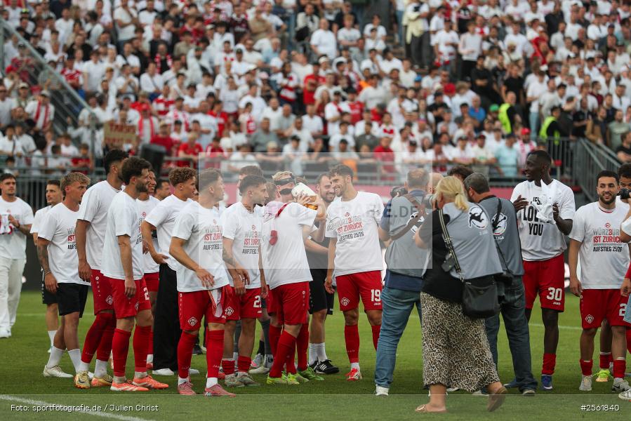 sport, Würzburg, Relegation, Regionalliga Nordost, Regionalliga Bayern, Fussball, FC Würzburger Kickers, DFB, AKON-Arena, 3. Liga, 1. FC LOK Leipzig, 01.06.2026 - Bild-ID: 2561840