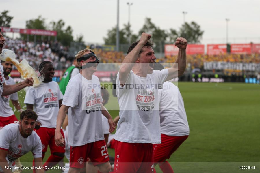 sport, Würzburg, Relegation, Regionalliga Nordost, Regionalliga Bayern, Fussball, FC Würzburger Kickers, DFB, AKON-Arena, 3. Liga, 1. FC LOK Leipzig, 01.06.2026 - Bild-ID: 2561848