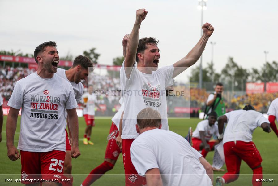 sport, Würzburg, Relegation, Regionalliga Nordost, Regionalliga Bayern, Fussball, FC Würzburger Kickers, DFB, AKON-Arena, 3. Liga, 1. FC LOK Leipzig, 01.06.2026 - Bild-ID: 2561852