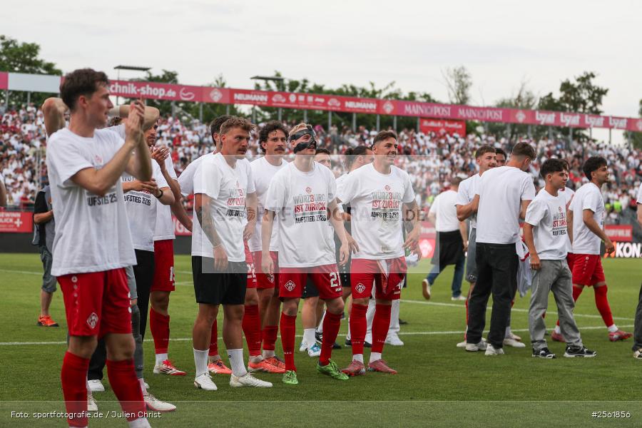 sport, Würzburg, Relegation, Regionalliga Nordost, Regionalliga Bayern, Fussball, FC Würzburger Kickers, DFB, AKON-Arena, 3. Liga, 1. FC LOK Leipzig, 01.06.2026 - Bild-ID: 2561856