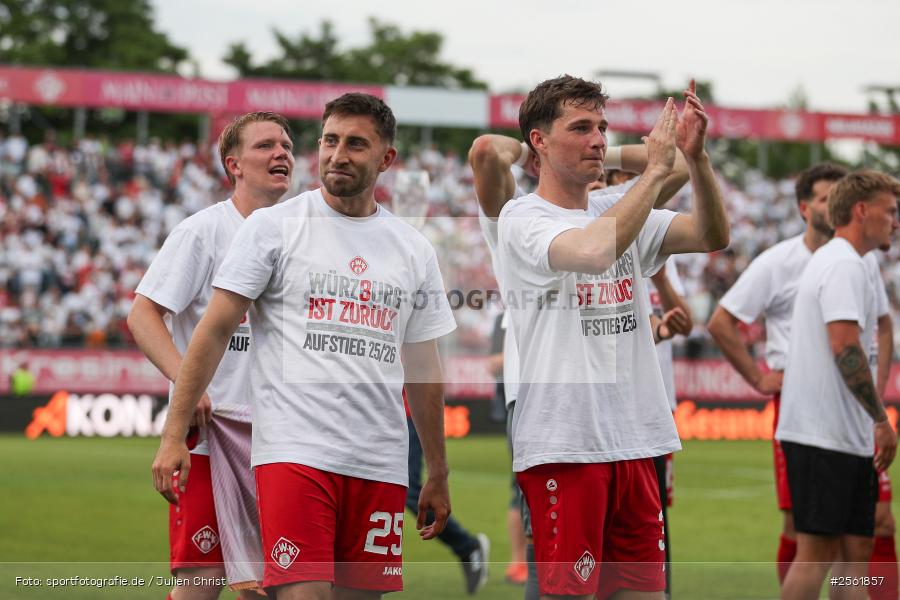 sport, Würzburg, Relegation, Regionalliga Nordost, Regionalliga Bayern, Fussball, FC Würzburger Kickers, DFB, AKON-Arena, 3. Liga, 1. FC LOK Leipzig, 01.06.2026 - Bild-ID: 2561857