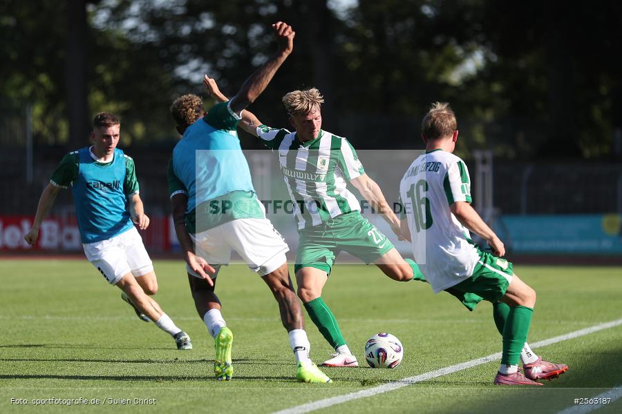 Sachs-Stadion, Schweinfurt, 24.06.2026, sport, Fussball, BFV, Landesfreundschaftsspiele, Regionalliga Nordost, Regionalliga Bayern, BSG Chemie Leipzig, 1. FC Schweinfurt 1905 - Bild-ID: 2563187