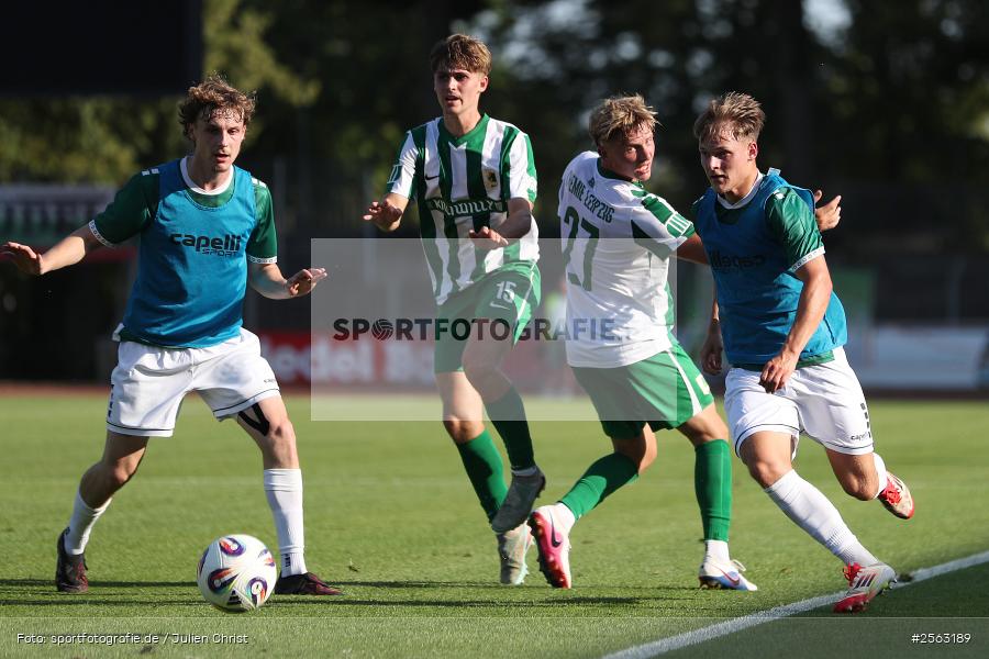Sachs-Stadion, Schweinfurt, 24.06.2026, sport, Fussball, BFV, Landesfreundschaftsspiele, Regionalliga Nordost, Regionalliga Bayern, BSG Chemie Leipzig, 1. FC Schweinfurt 1905 - Bild-ID: 2563189