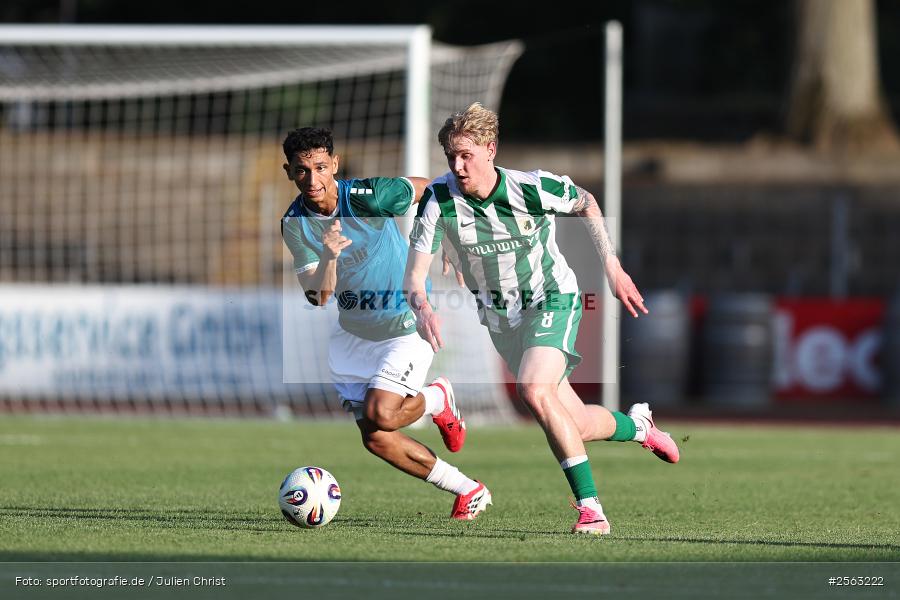 Sachs-Stadion, Schweinfurt, 24.06.2026, sport, Fussball, BFV, Landesfreundschaftsspiele, Regionalliga Nordost, Regionalliga Bayern, BSG Chemie Leipzig, 1. FC Schweinfurt 1905 - Bild-ID: 2563222