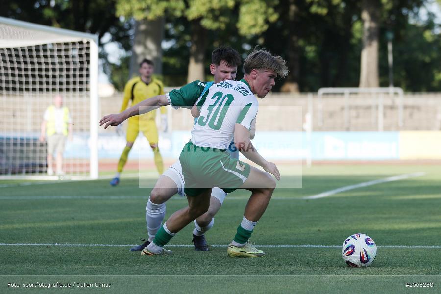 Sachs-Stadion, Schweinfurt, 24.06.2026, sport, Fussball, BFV, Landesfreundschaftsspiele, Regionalliga Nordost, Regionalliga Bayern, BSG Chemie Leipzig, 1. FC Schweinfurt 1905 - Bild-ID: 2563230