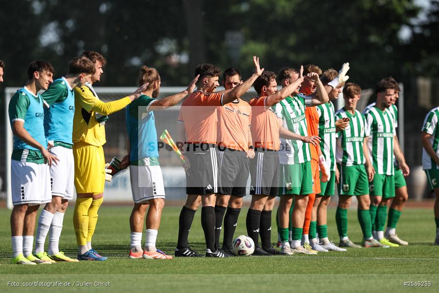 sport, Schweinfurt, Sachs-Stadion, Regionalliga Nordost, Regionalliga Bayern, Landesfreundschaftsspiele, Fussball, BSG Chemie Leipzig, BFV, 24.06.2026, 1. FC Schweinfurt 1905 - Bild-ID: 2563233