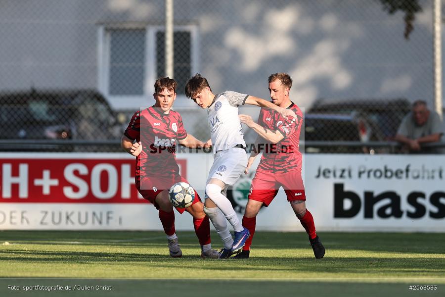 Fuhrmann-Arena, Frammersbach, 25.06.2026, sport, Fussball, BFV, hfv, Landesfreundschaftsspiele, Hessenliga, Landesliga Nordwest, FC Bayern Alzenau, TuS Frammersbach - Bild-ID: 2563533
