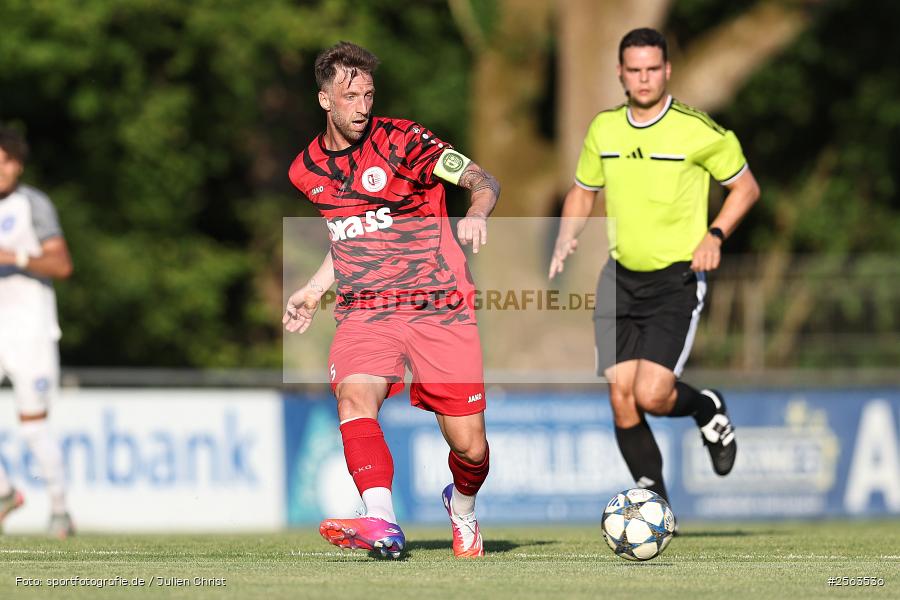 Fuhrmann-Arena, Frammersbach, 25.06.2026, sport, Fussball, BFV, hfv, Landesfreundschaftsspiele, Hessenliga, Landesliga Nordwest, FC Bayern Alzenau, TuS Frammersbach - Bild-ID: 2563536