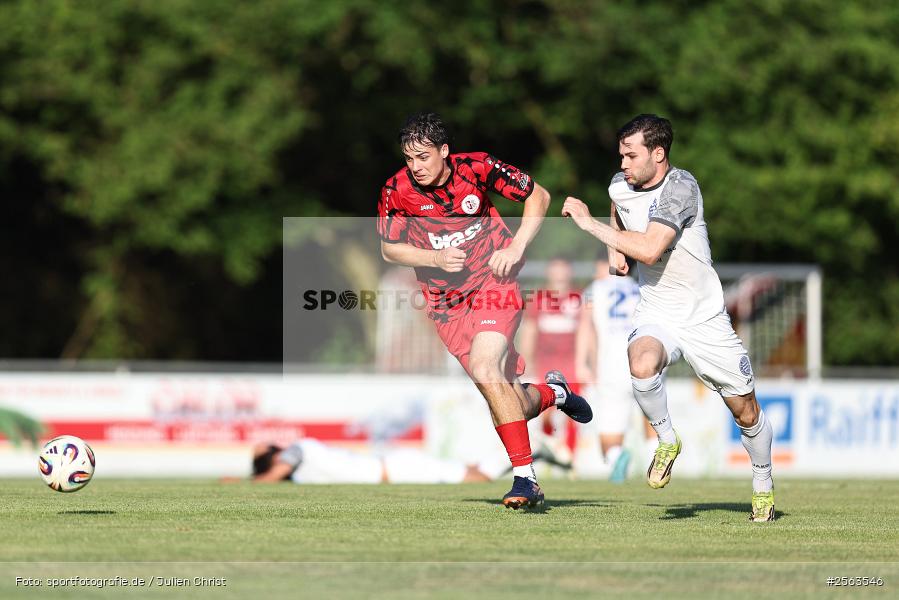 Fuhrmann-Arena, Frammersbach, 25.06.2026, sport, Fussball, BFV, hfv, Landesfreundschaftsspiele, Hessenliga, Landesliga Nordwest, FC Bayern Alzenau, TuS Frammersbach - Bild-ID: 2563546