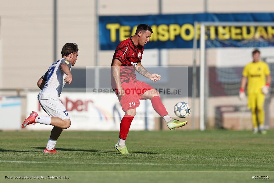 Fuhrmann-Arena, Frammersbach, 25.06.2026, sport, Fussball, BFV, hfv, Landesfreundschaftsspiele, Hessenliga, Landesliga Nordwest, FC Bayern Alzenau, TuS Frammersbach - Bild-ID: 2563550