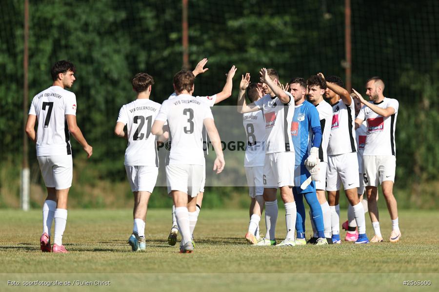 Sportgelände, Aura im Sinngrund, 25.06.2026, sport, Fussball, BFV, hfv, Regionalfreundschaftsspiele, Gruppenliga Frankfurt-Ost, Kreisliga Würzburg Gr. 2, VfB Oberndorf, BSC Aura - Bild-ID: 2563600