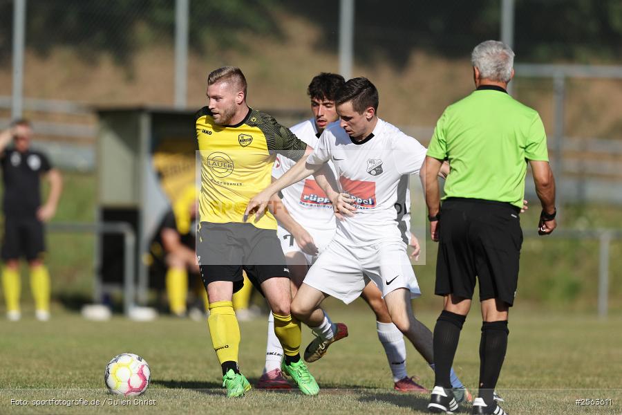 Sportgelände, Aura im Sinngrund, 25.06.2026, sport, Fussball, BFV, hfv, Regionalfreundschaftsspiele, Gruppenliga Frankfurt-Ost, Kreisliga Würzburg Gr. 2, VfB Oberndorf, BSC Aura - Bild-ID: 2563611