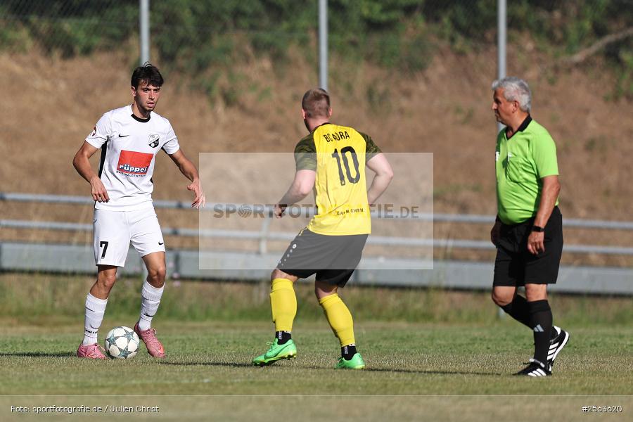 Sportgelände, Aura im Sinngrund, 25.06.2026, sport, Fussball, BFV, hfv, Regionalfreundschaftsspiele, Gruppenliga Frankfurt-Ost, Kreisliga Würzburg Gr. 2, VfB Oberndorf, BSC Aura - Bild-ID: 2563620