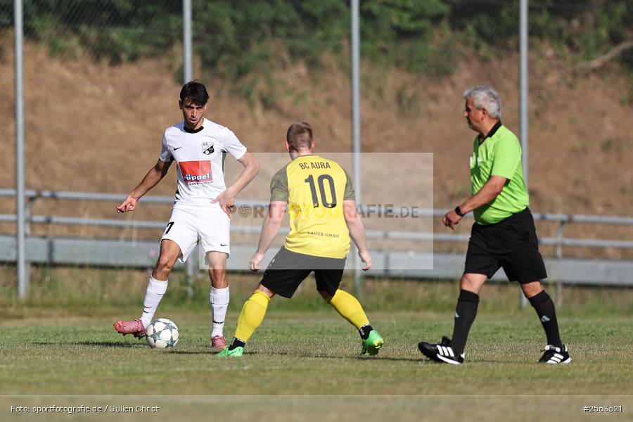 Sportgelände, Aura im Sinngrund, 25.06.2026, sport, Fussball, BFV, hfv, Regionalfreundschaftsspiele, Gruppenliga Frankfurt-Ost, Kreisliga Würzburg Gr. 2, VfB Oberndorf, BSC Aura - Bild-ID: 2563621
