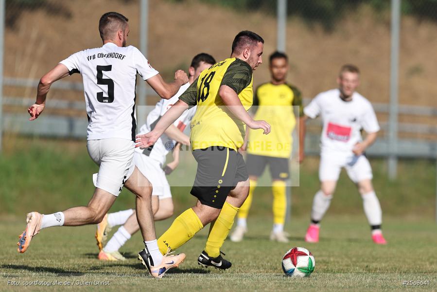 Sportgelände, Aura im Sinngrund, 25.06.2026, sport, Fussball, BFV, hfv, Regionalfreundschaftsspiele, Gruppenliga Frankfurt-Ost, Kreisliga Würzburg Gr. 2, VfB Oberndorf, BSC Aura - Bild-ID: 2563641