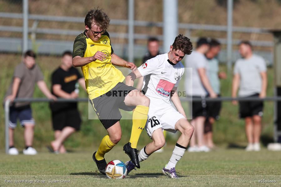 Sportgelände, Aura im Sinngrund, 25.06.2026, sport, Fussball, BFV, hfv, Regionalfreundschaftsspiele, Gruppenliga Frankfurt-Ost, Kreisliga Würzburg Gr. 2, VfB Oberndorf, BSC Aura - Bild-ID: 2563646