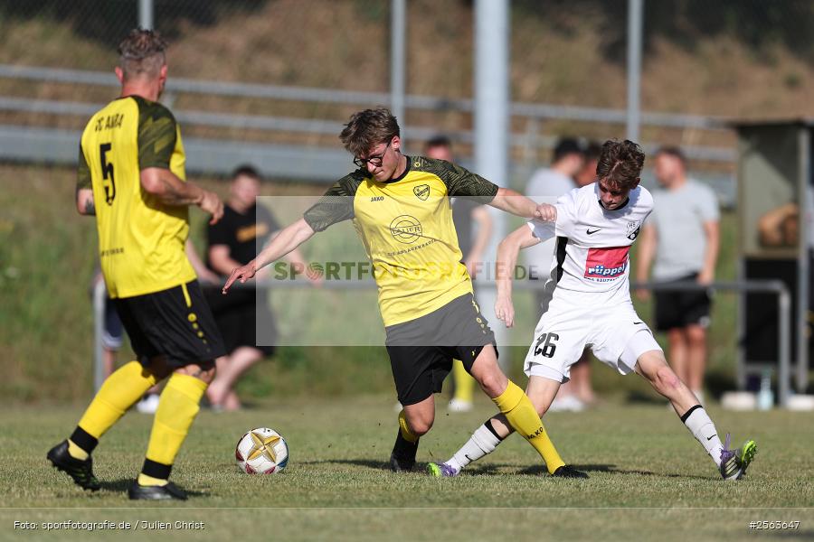 Sportgelände, Aura im Sinngrund, 25.06.2026, sport, Fussball, BFV, hfv, Regionalfreundschaftsspiele, Gruppenliga Frankfurt-Ost, Kreisliga Würzburg Gr. 2, VfB Oberndorf, BSC Aura - Bild-ID: 2563647