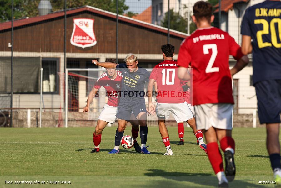 sport, Sportgelände, SV Birkenfeld, Landesliga Nordwest, Landesfreundschaftsspiele, Fussball, DJK Hain, Birkenfeld, Bezirksliga Unterfranken West, BFV, 26.06.2026 - Bild-ID: 2563742