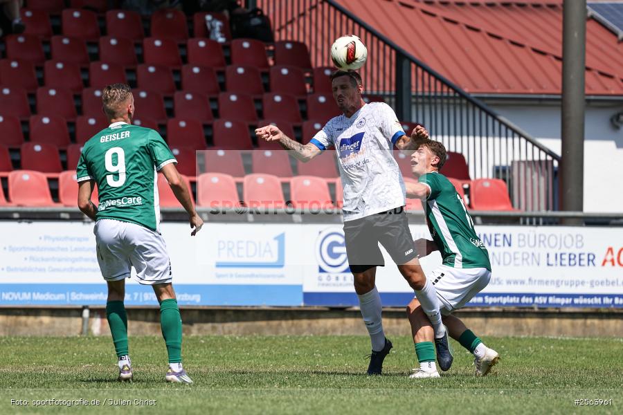 sport, Schömig-Digitaldruck-Arena, Rimpar, Regionalliga Bayern, Landesfreundschaftsspiele, Fussball, Bezirksliga Unterfranken West, BFV, ASV Rimpar, 27.06.2026, 1. FC Schweinfurt 1905 - Bild-ID: 2563961